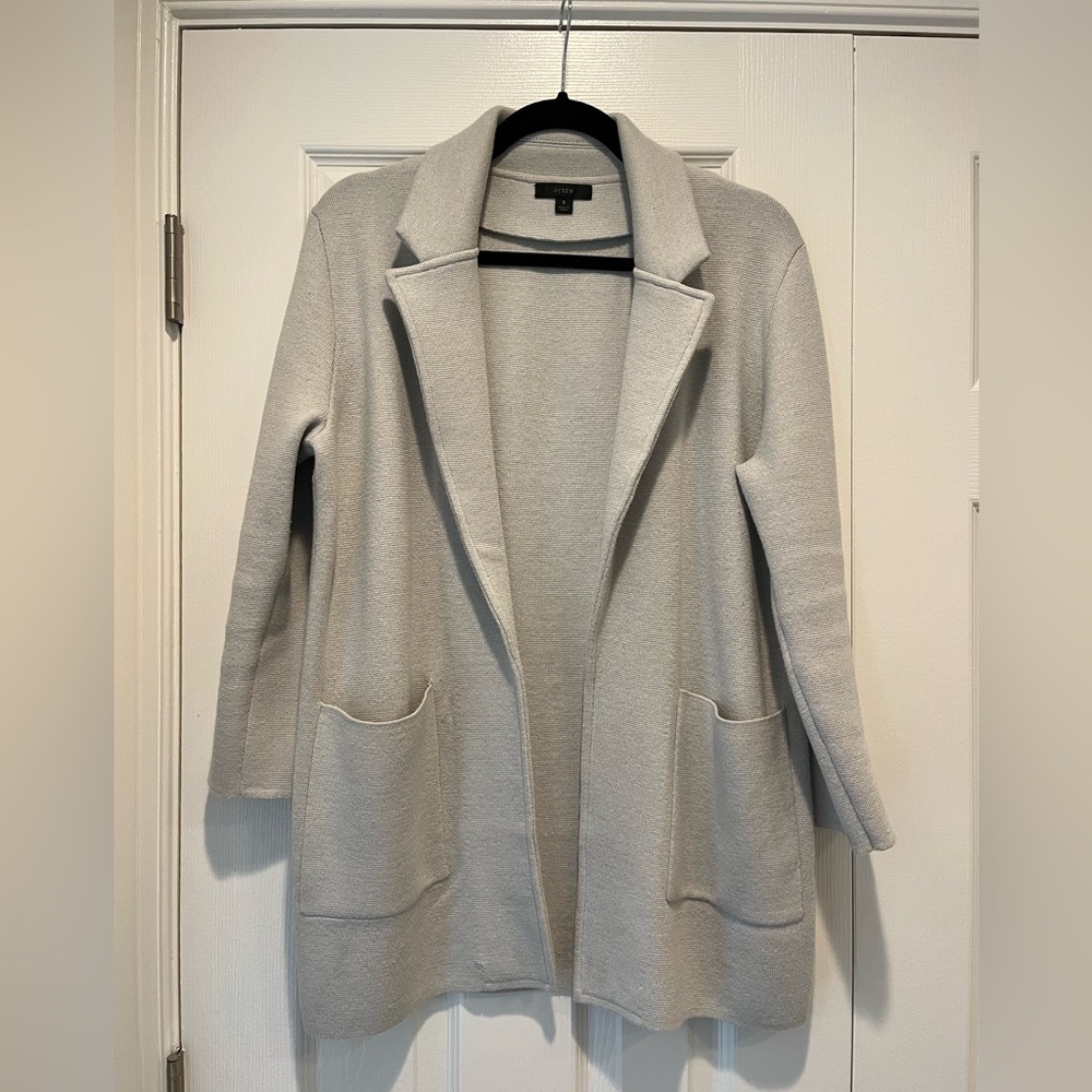 J Crew women’s sweater blazer size s